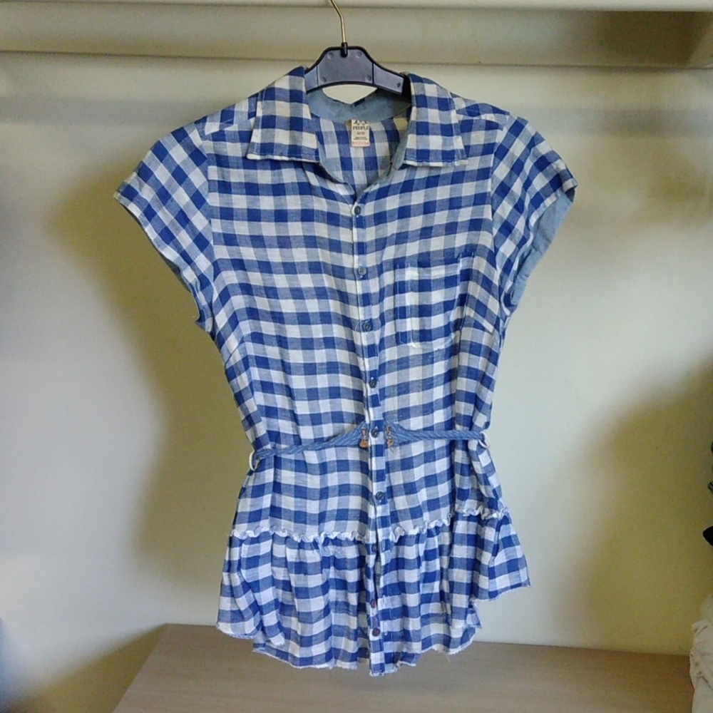 Free People button down shirt